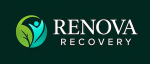 Renova Recovery Renova Recovery logo for outpatient addiction treatment in Brick, NJ
