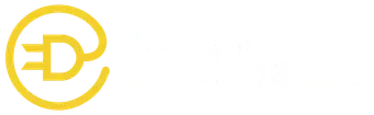 Yellow electric plug symbol inside a circle, with white text next to it.