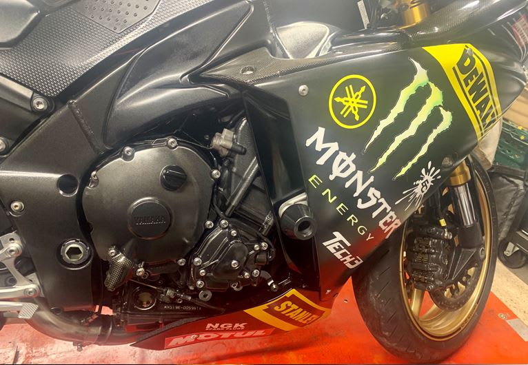 yamaha bike valeting