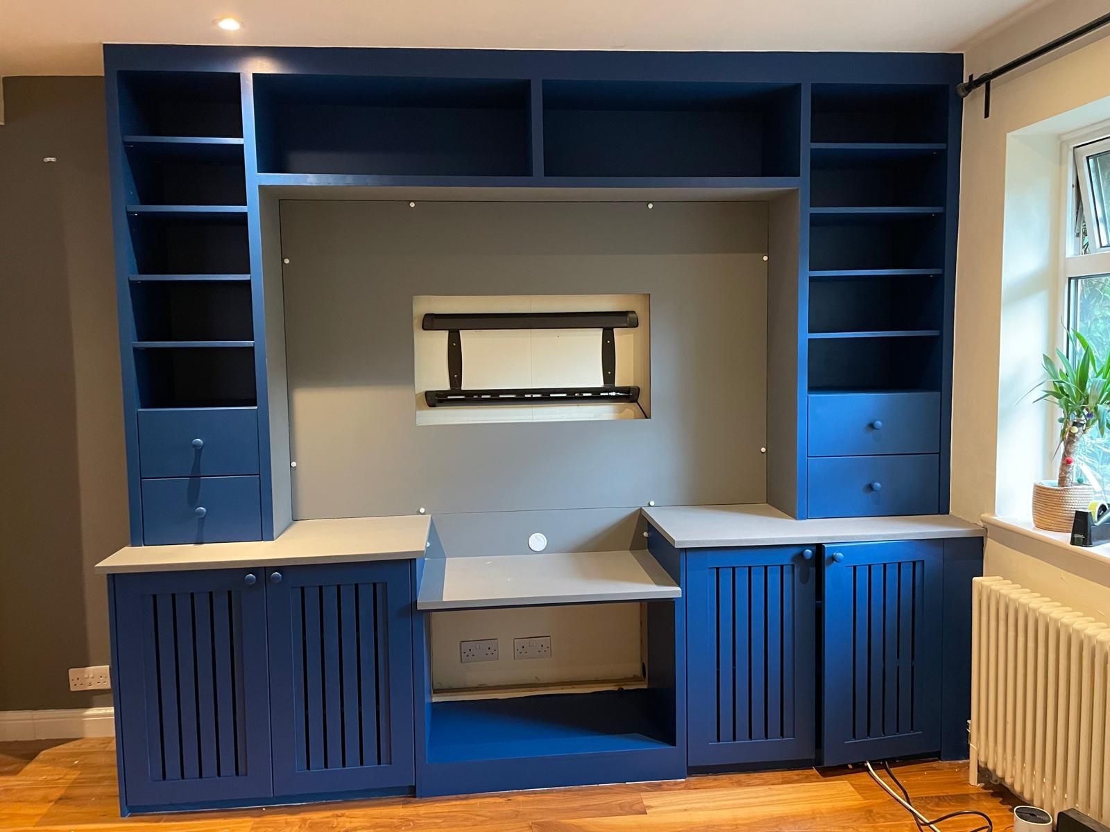 after photo of painted wardrobe 