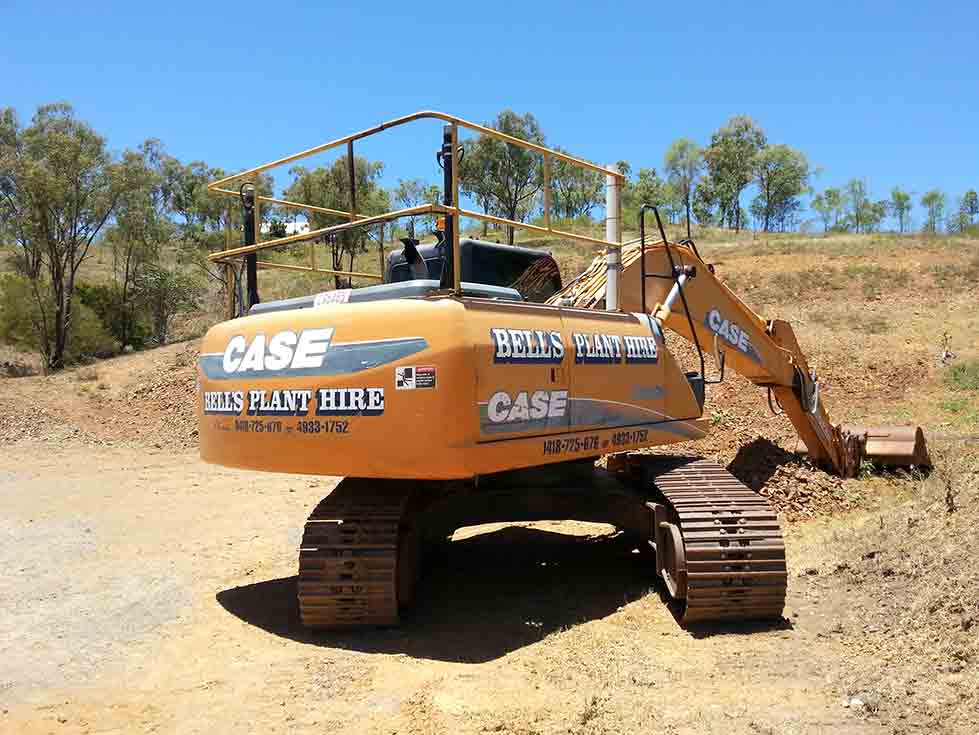 Excavator — Excavation & Earthmoving In Rockhampton, QLD
