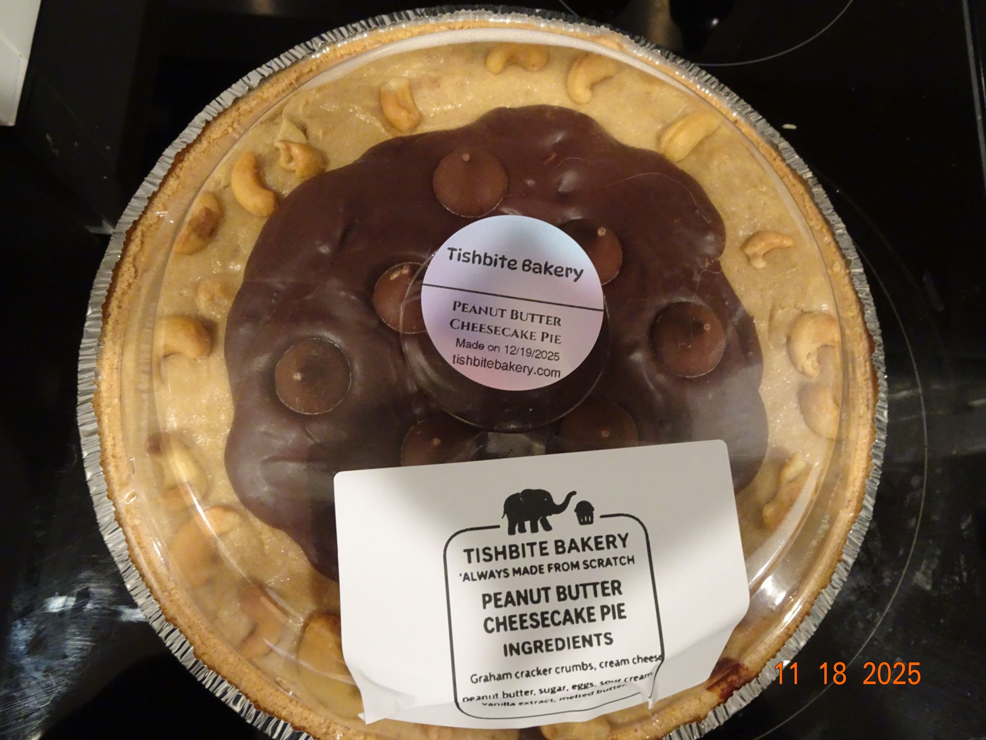 Peanut Butter & Cheese Pie