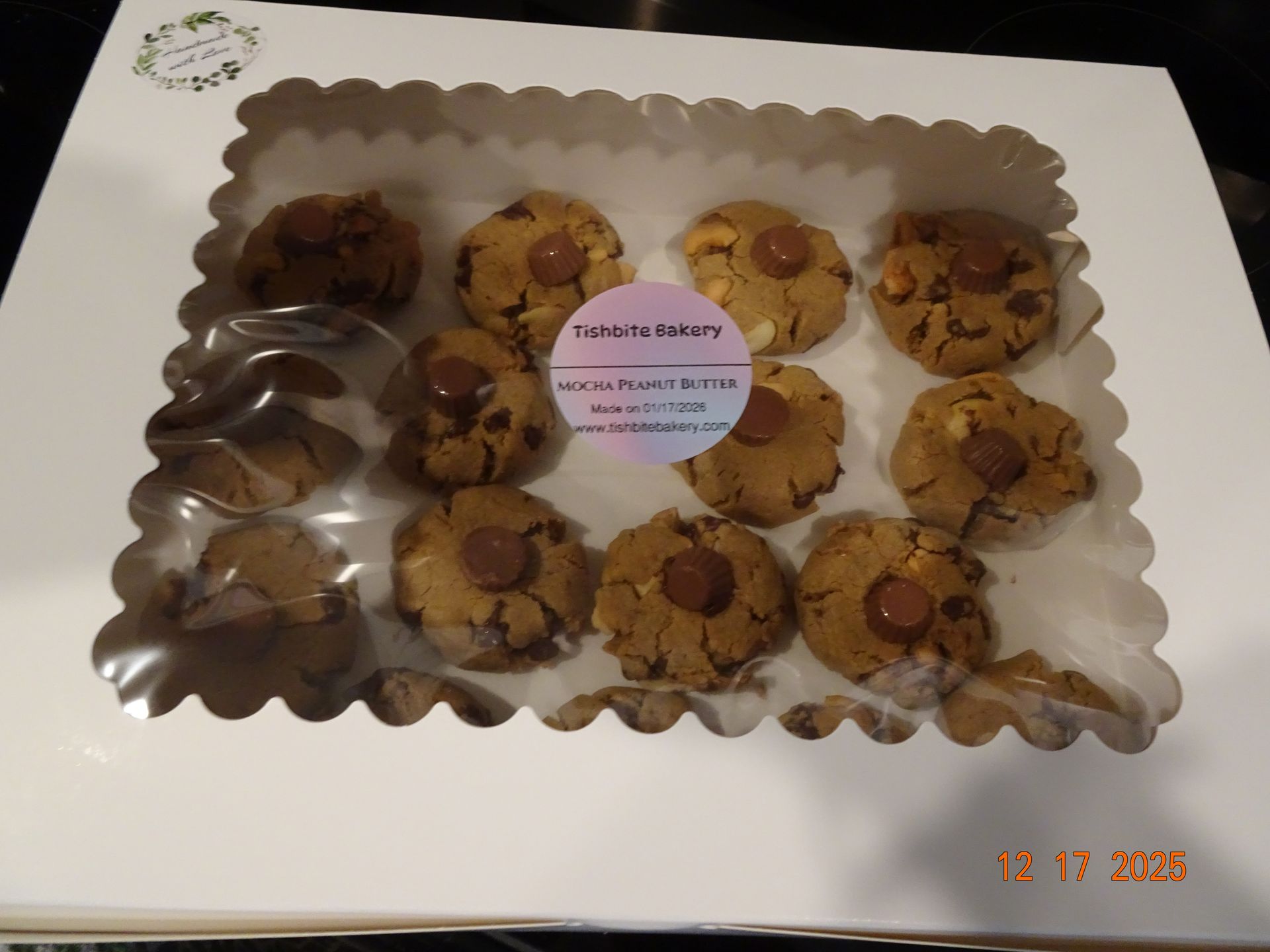 Mocha Peanut Butter Cookies