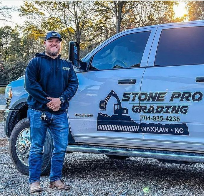 Stone Marcham, owner and founder of Stone Pro Grading, LLC