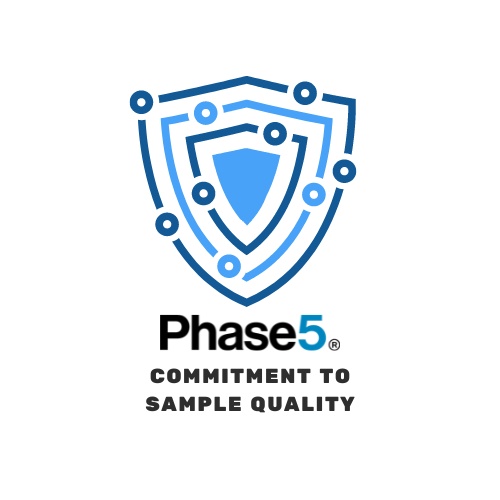 Phase 5 commitment to sample quality logo
