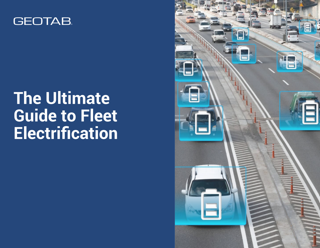 A book titled the ultimate guide to fleet electrification