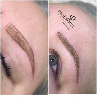 microblading eyebrows semi permanant makeup in northlondon muswellhill kayandkompany beauty salon in n10 n22