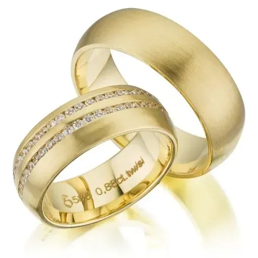 Fanatsie III trouwringen in Utrecht bij Juwelier Sluijsmans