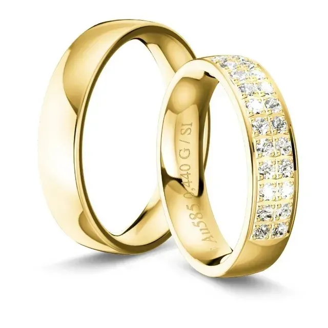 Fantasie IV trouwringen in Utrecht bij Juwelier Sluijsmans