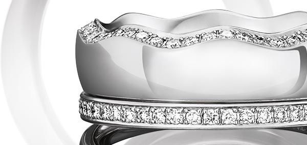 Romantische trouwringen in Utrecht van Gerstner bij Juwelier Sluijsmans