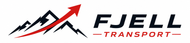 FUEL Transport logo with black mountains and a red upward arrow over the company name.