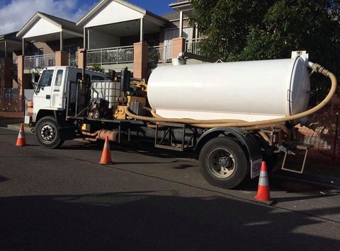 Bedrock Drilling trucks — Drilling, exacavation and earthworks in Kiama, NSW