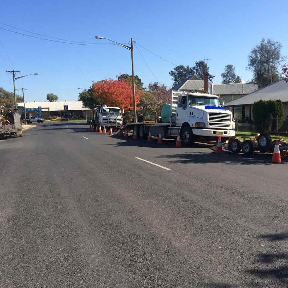Bedrock Drilling trucks — Drilling, exacavation and earthworks in Kiama, NSW