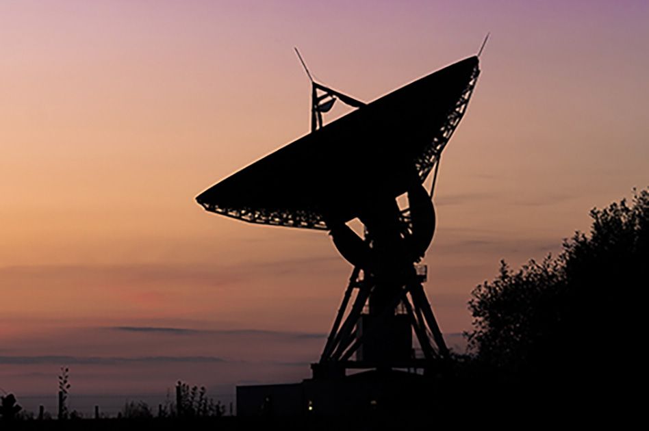 Graphic showing Goonhilly