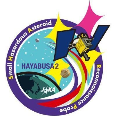 JAXA (Japanese Aerospace Exploration Agency) Hayabusa-2 mission logo