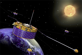Illustration of ESA Integral 2 Spacecrafts