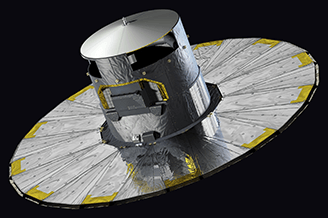 Illustration of ESA Gaia Spacecraft