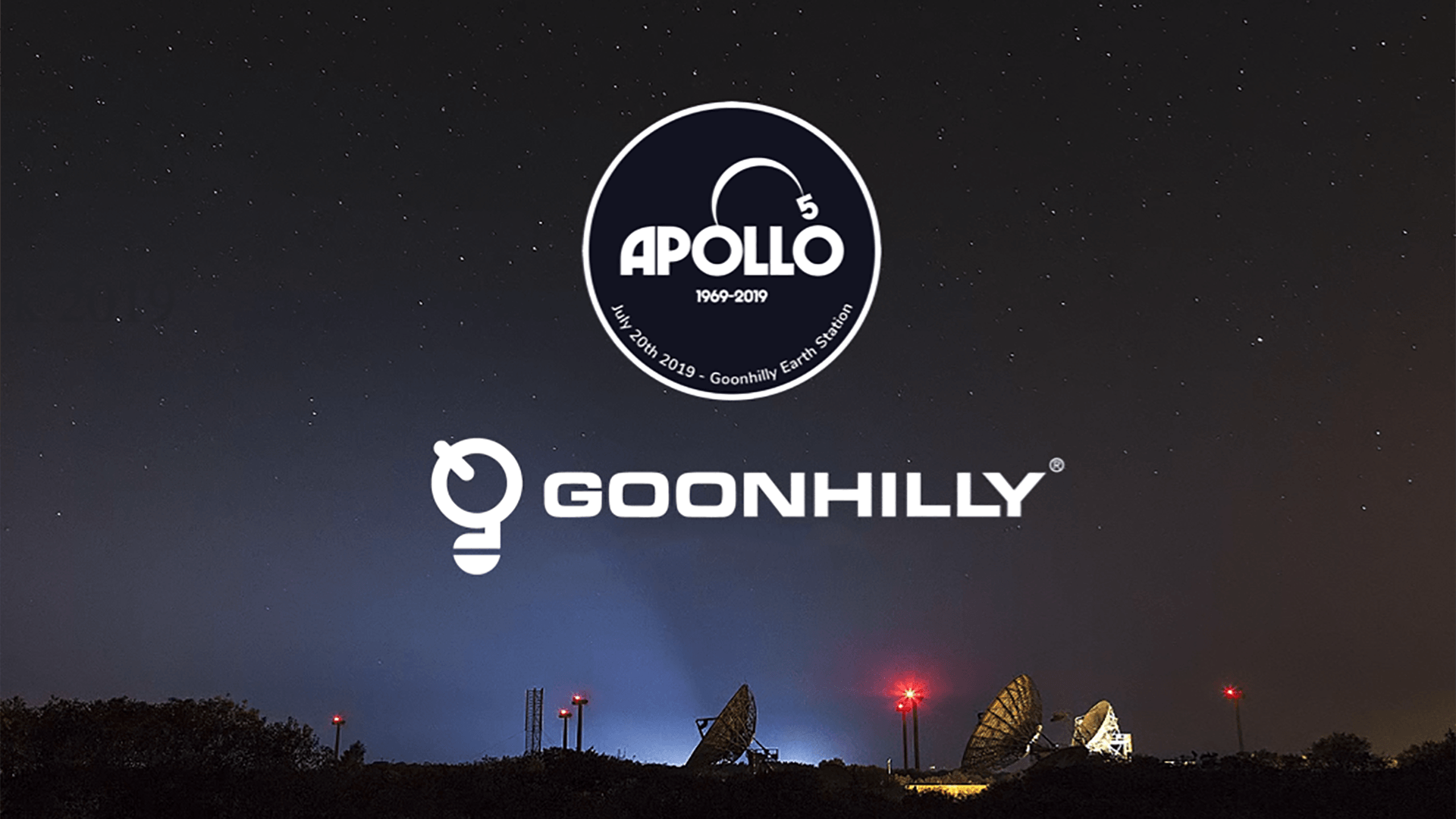 Goonhilly's celebrations of Apollo 50th First Man on the Moon event