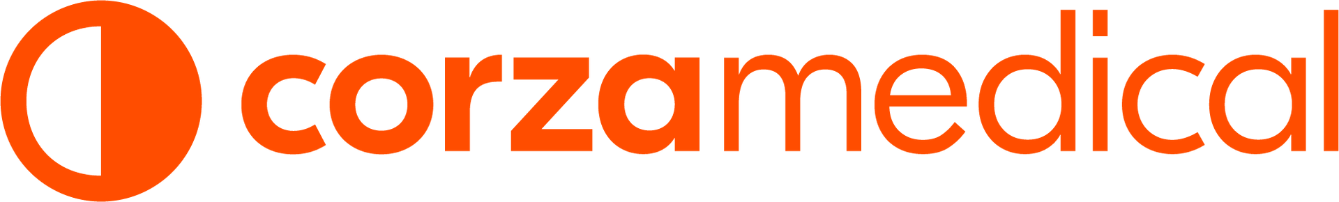 Corzamedical is written in orange on a white background
