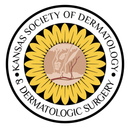 A logo for the kansas society of dermatology and dermatologic surgery