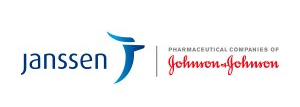 The logo for janssen and johnson & johnson pharmaceutical companies