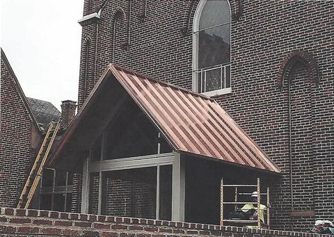 Church Entrance — Cumberland, PA — Allied Roofing And Sheetmetal