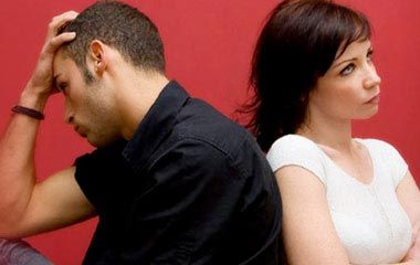 Unhappy Couple — Portage, MI — Cornerstone Chiropractic Center