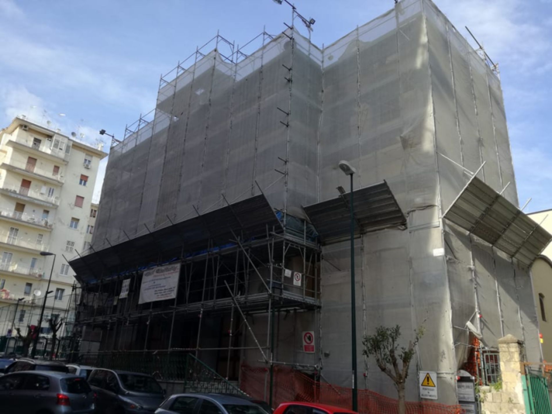 installazione ponteggio edile