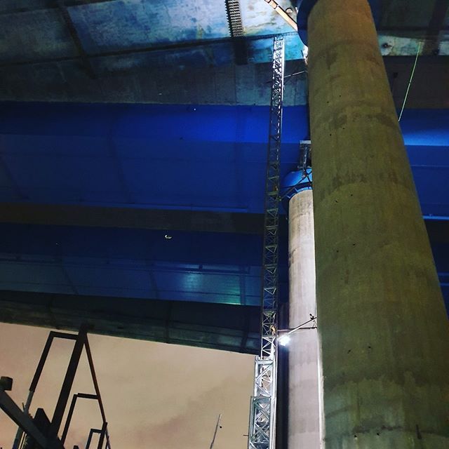 vista ponteggio sospeso