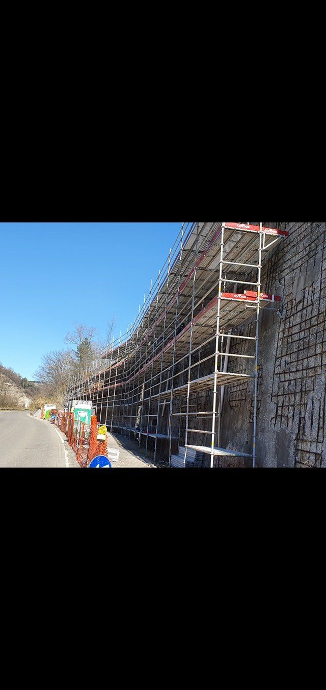 montaggio ponteggio su misura