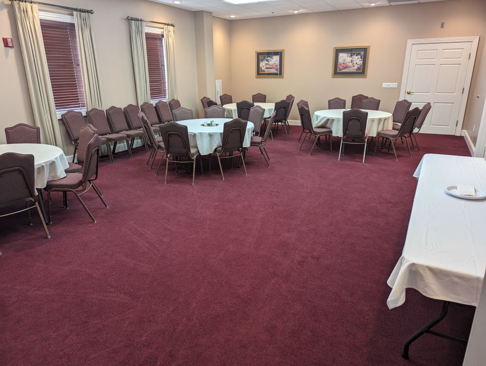 Redmond Funeral Home Dining