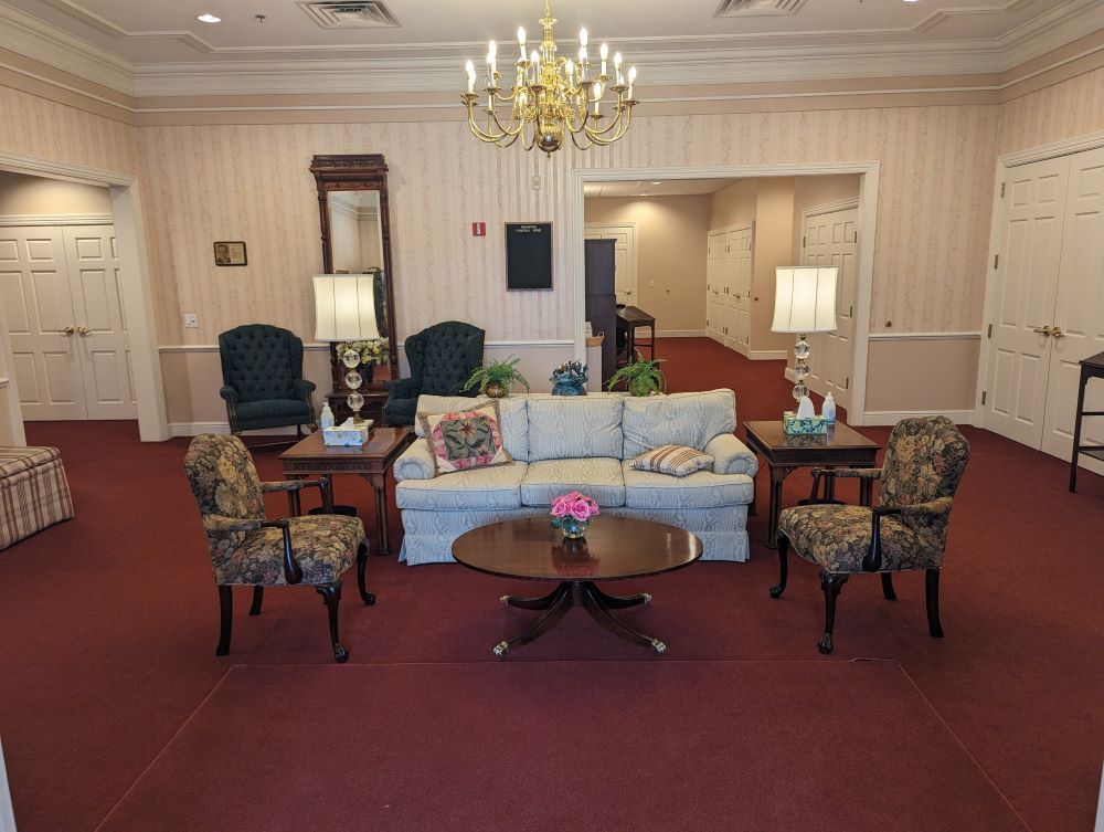 Redmond Funeral Home Lobby