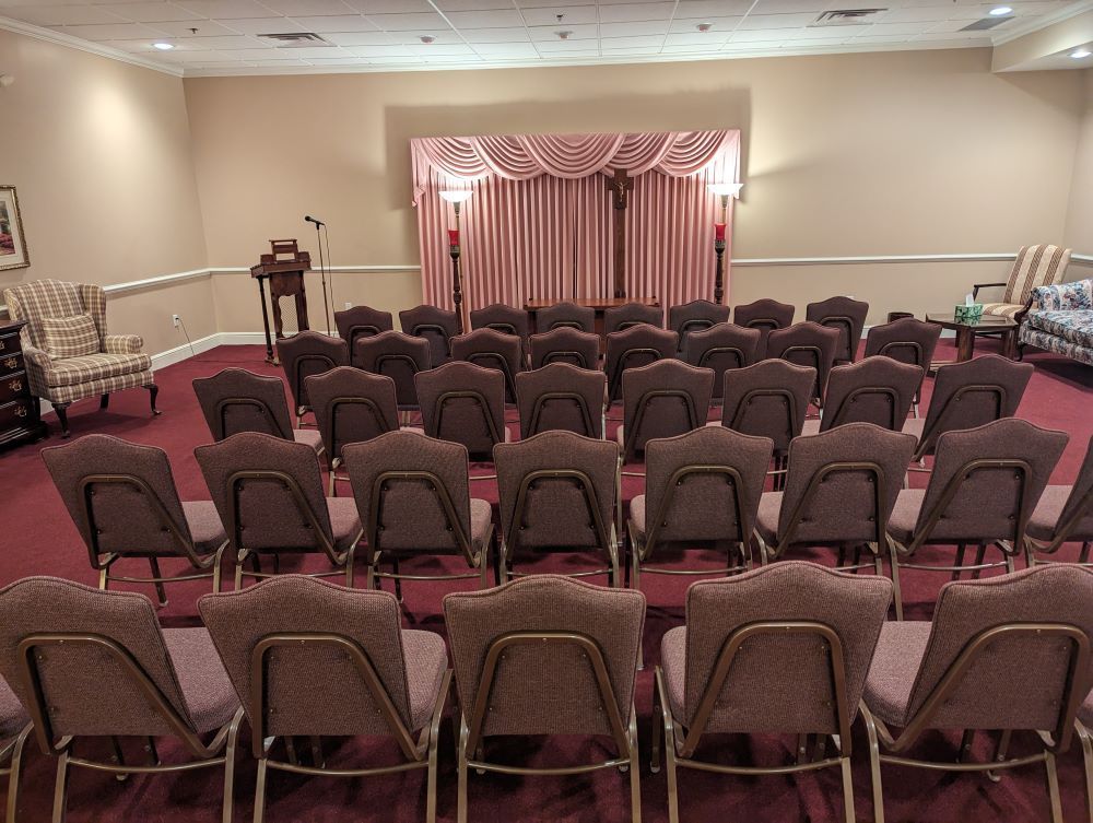 Redmond Funeral Home Small Chapel