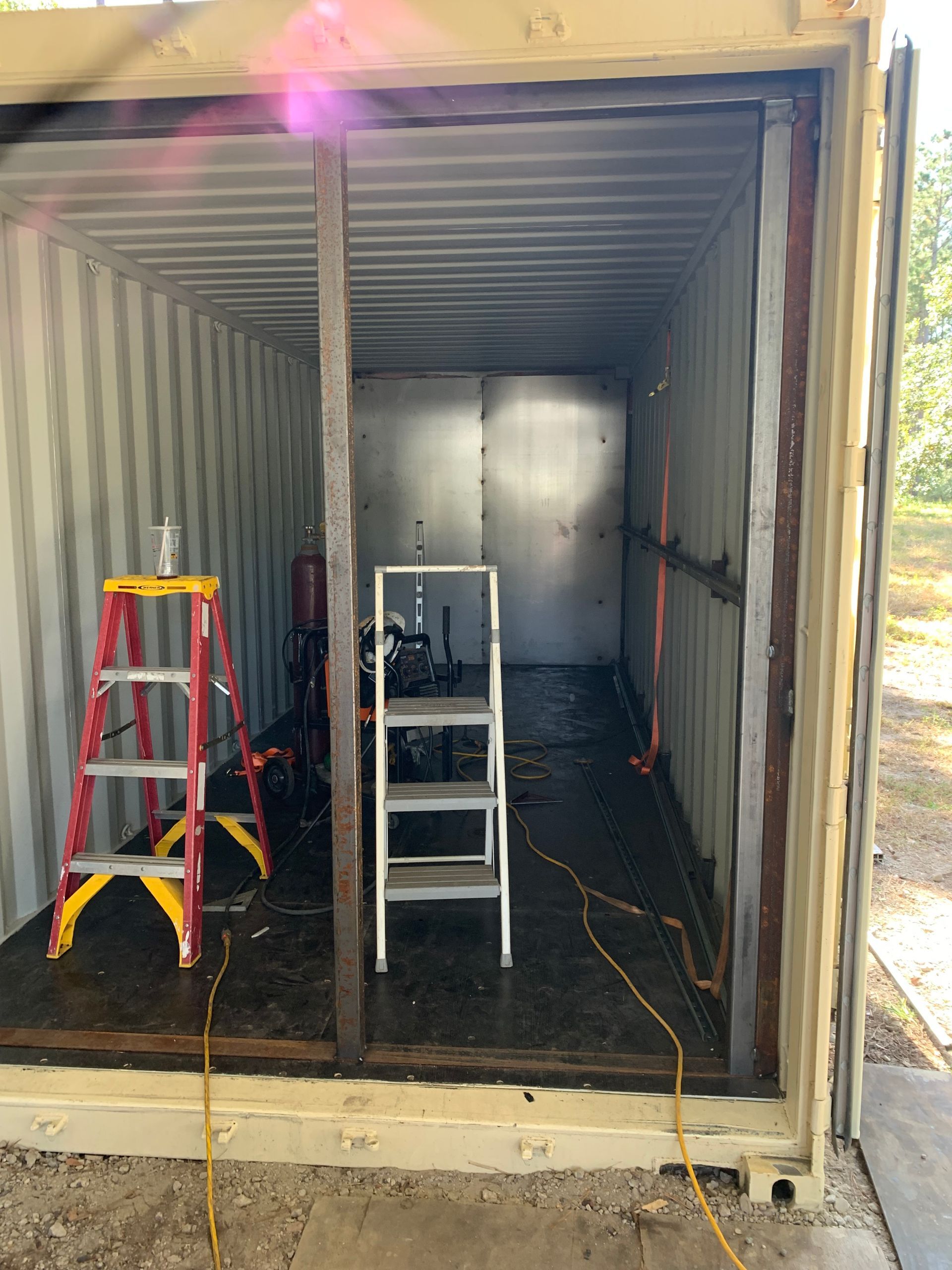 Small Storage Room – Savannah, GA – CaM Piping and Welding, LLC