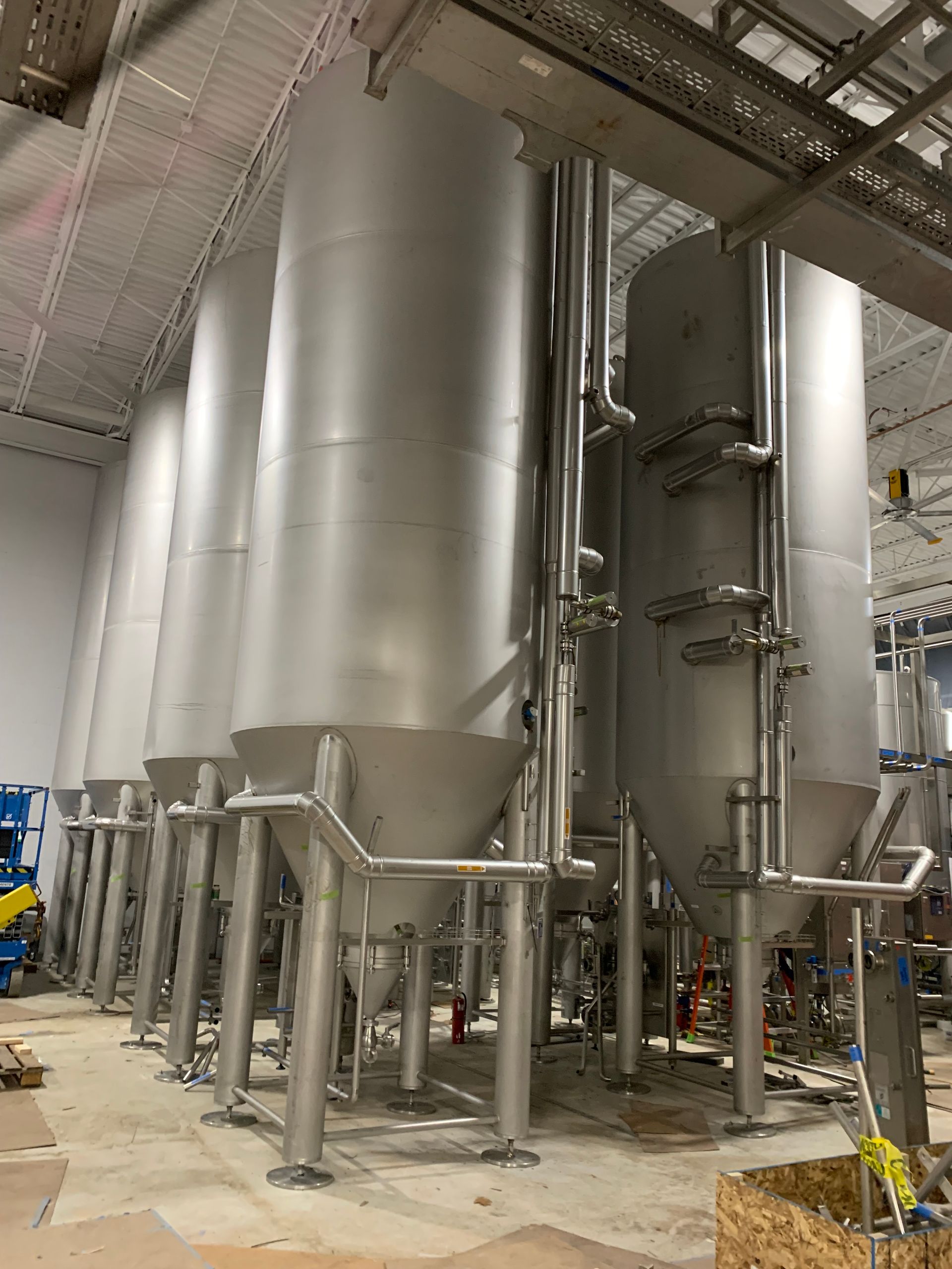 Multiple Metal Cylinders – Savannah, GA – CaM Piping and Welding, LLC