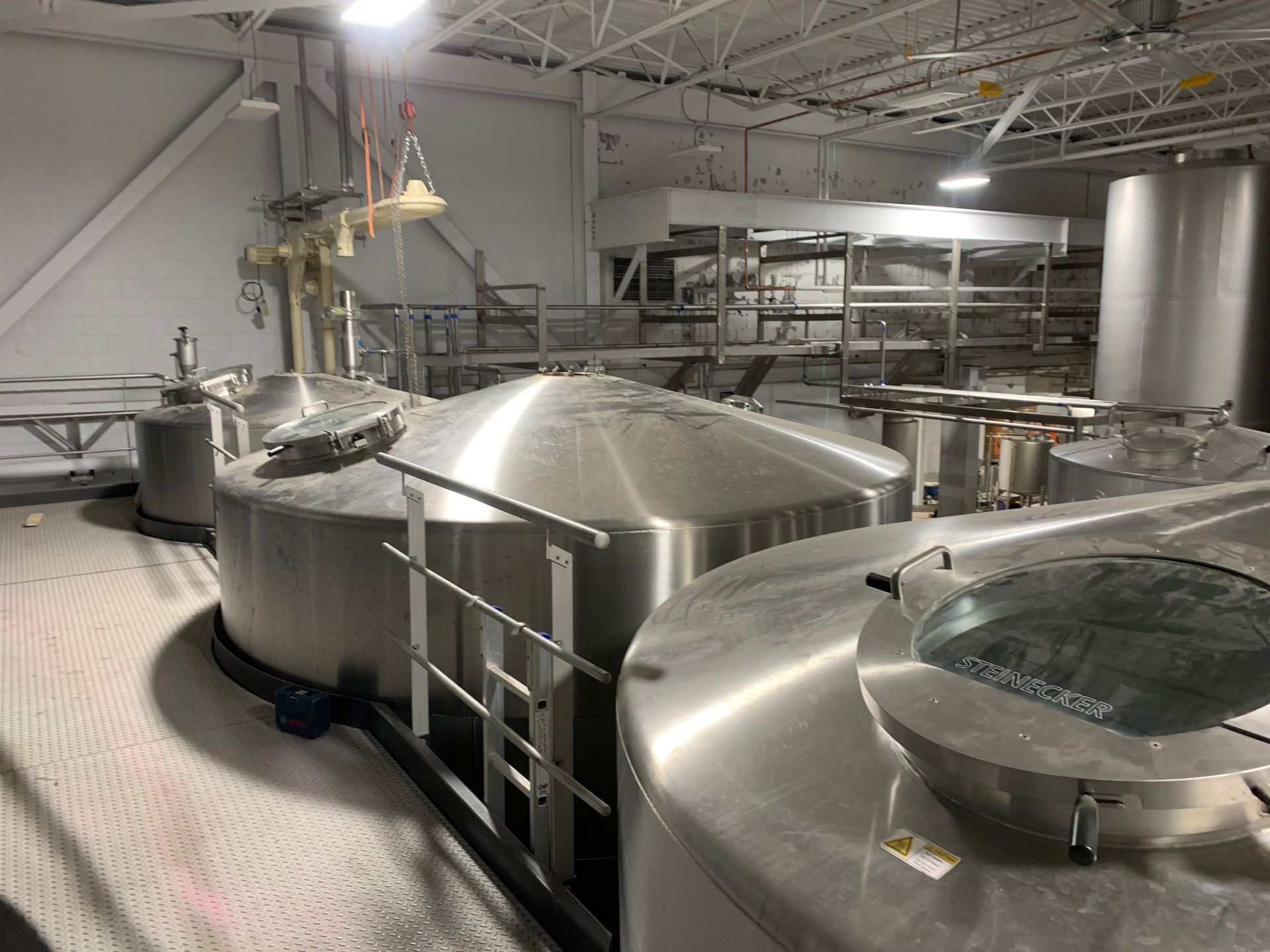 Inside An Industrial Building – Savannah, GA – CaM Piping and Welding, LLC