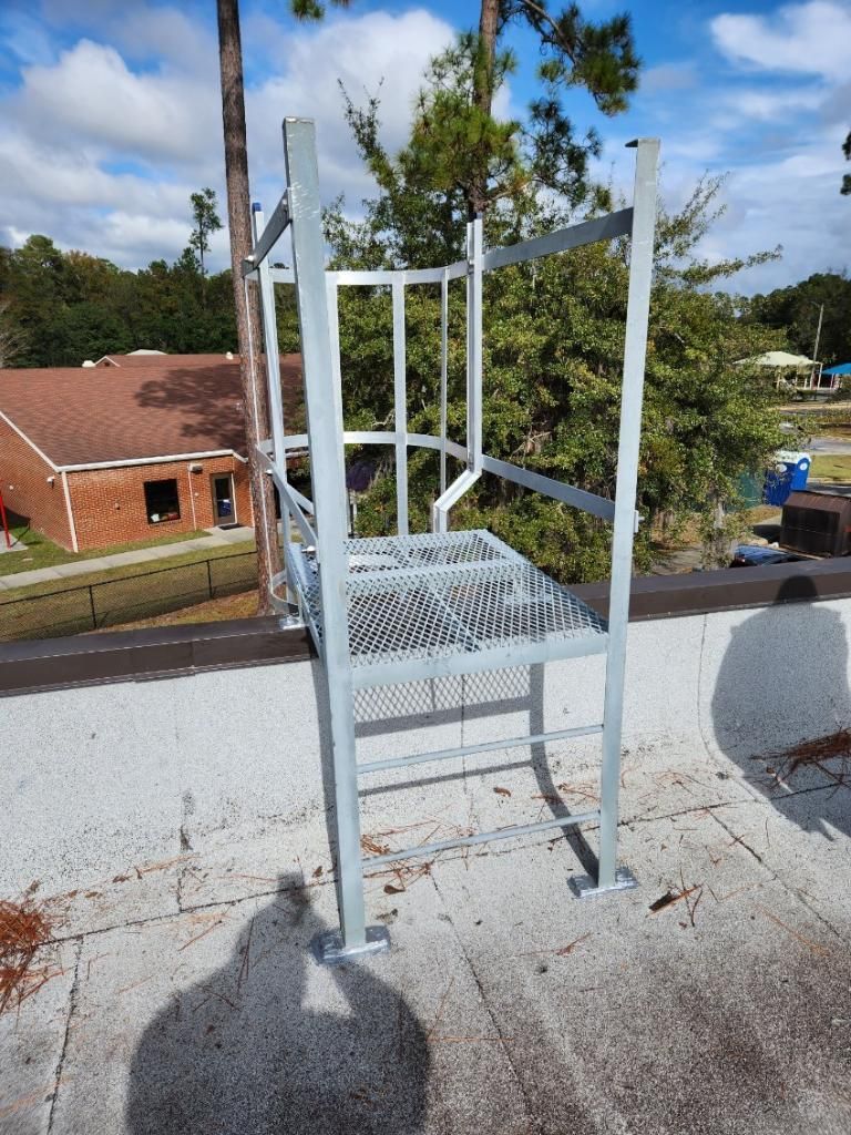 Metal Ladder – Savannah, GA – CaM Piping and Welding, LLC