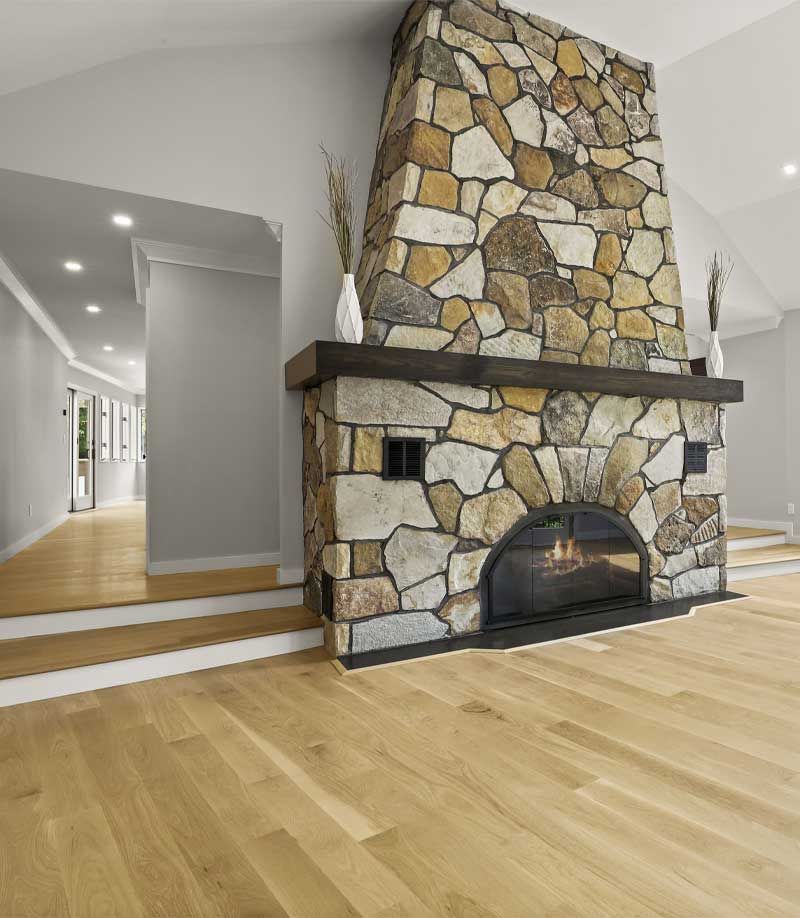 Beautiful Fireplace — Westchester, NY — Precision Tile, Marble & Stonework