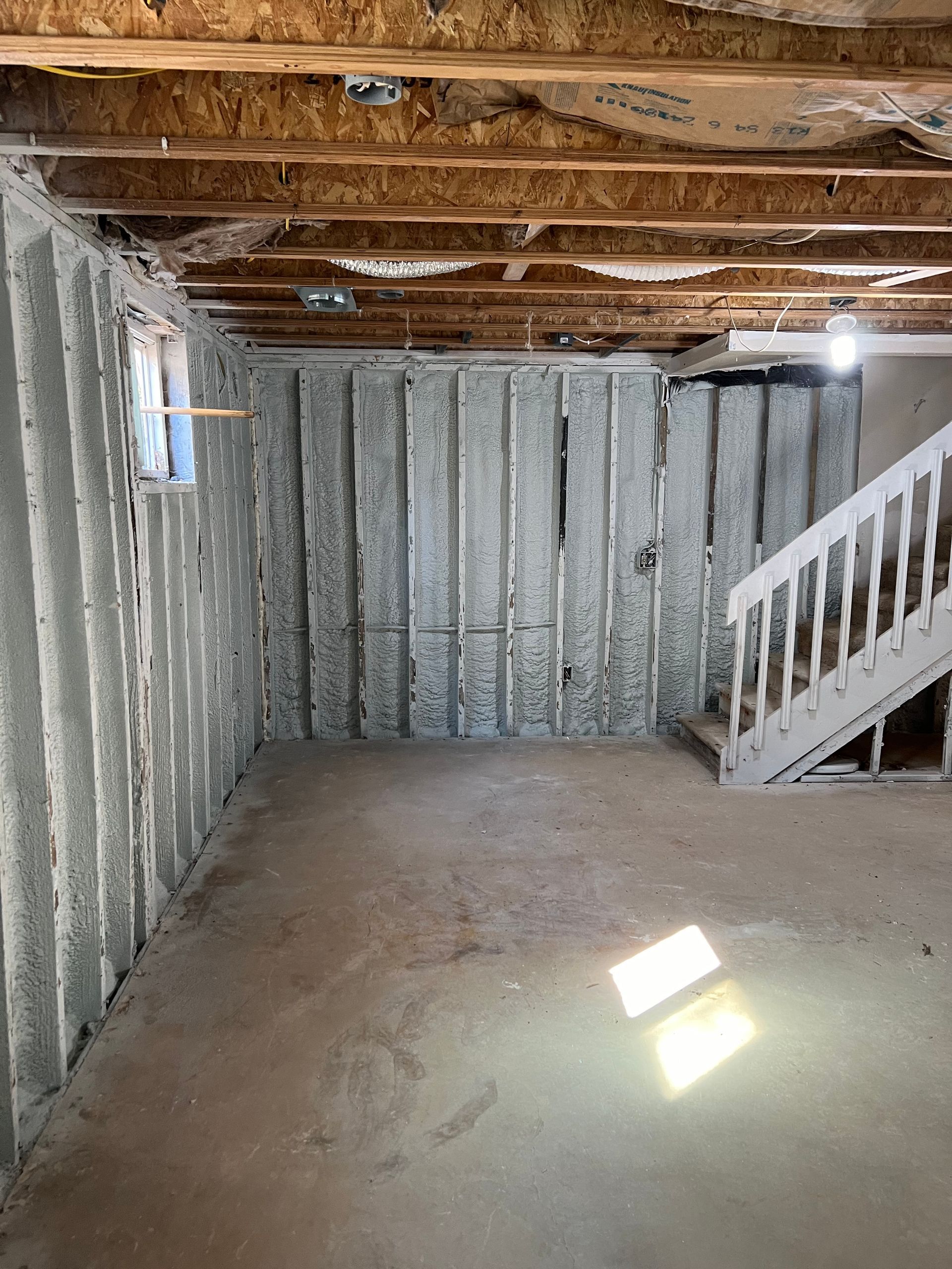 spray foam insulation
