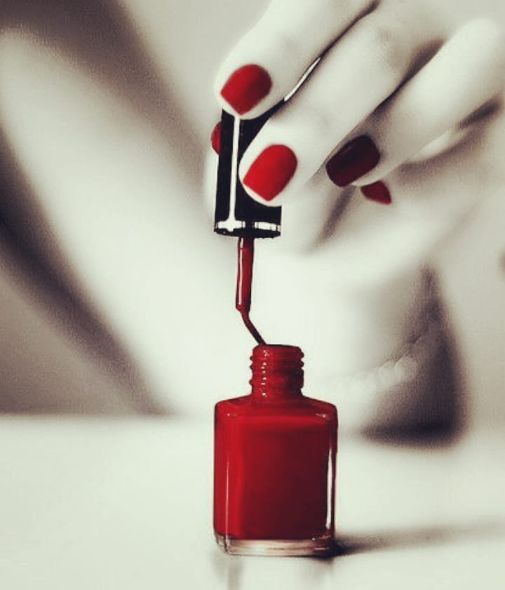 Smalto professionale rosso