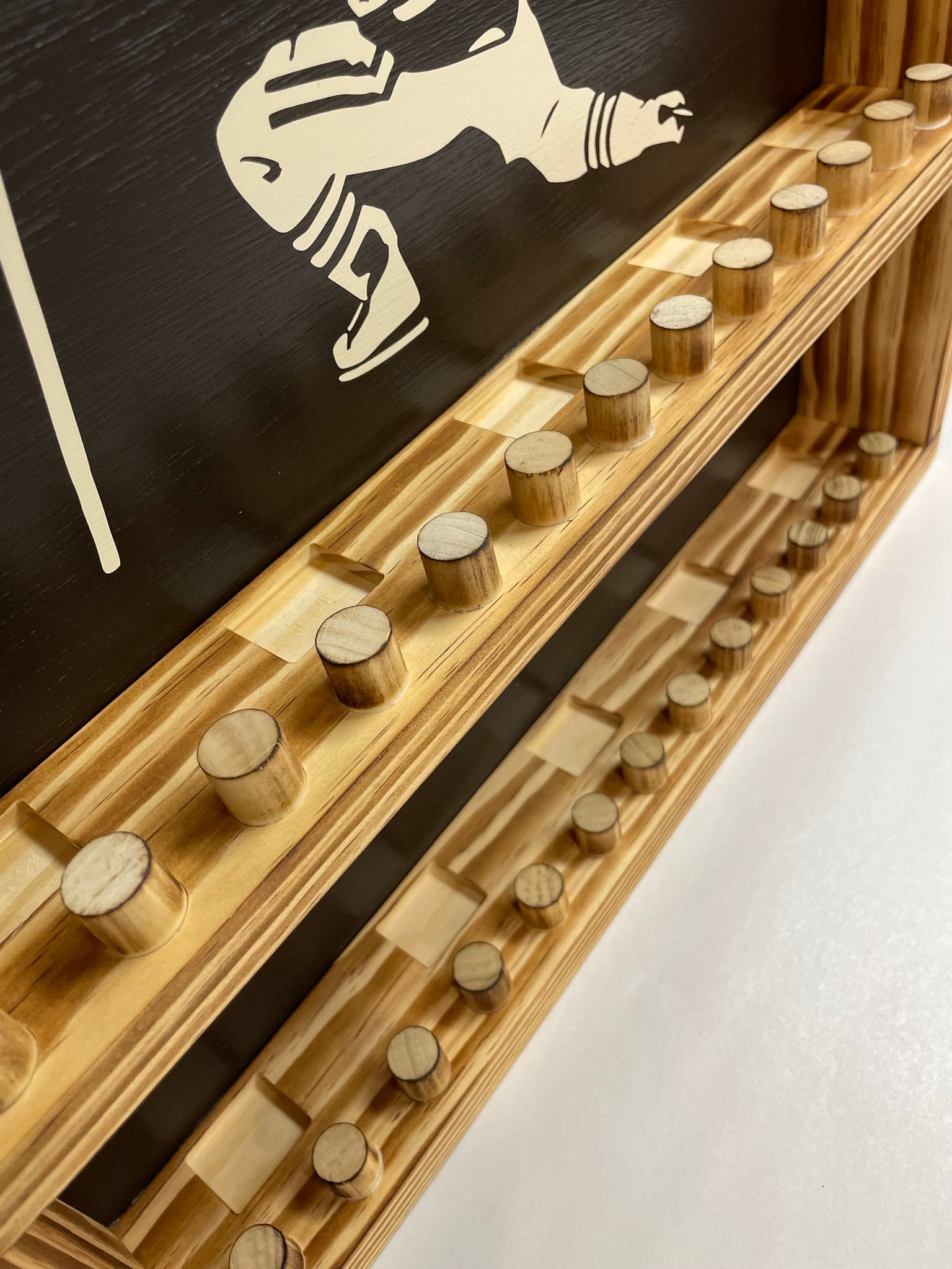 Personalized Hockey Player Medal/Ring, Puck and Trophy Display