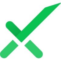 Green checkmark icon intersecting a green X.