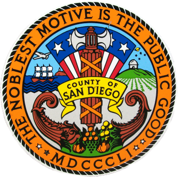 The San Diego County logo
