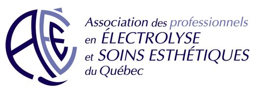 Logo association des professionnels en electrolyse et soins esthetiques du quebec