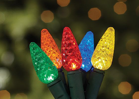 Incandescent vs LED holiday Lights