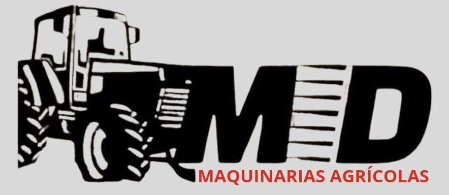 Logotipo que presenta el contorno de un tractor negro con 