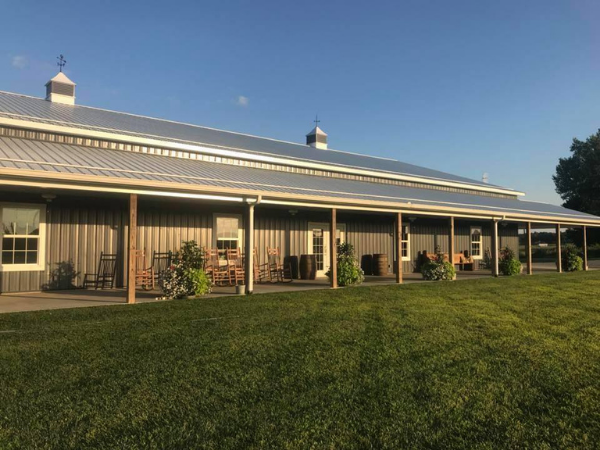 outside of wedding venue