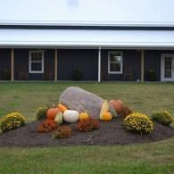 outside of wedding venue