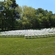 outdoor wedding ceremony