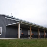 outside of wedding venue